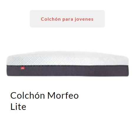 colchones morfeo codigo descuento estudiante